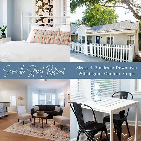 Charming 2Br Wilmington Bungalow Close To Beaches